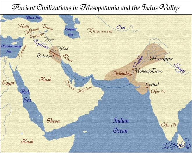 Mesopotamia Egypt And The Indus River Valley